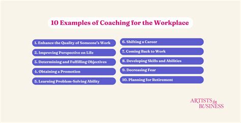 coaching topics for work.